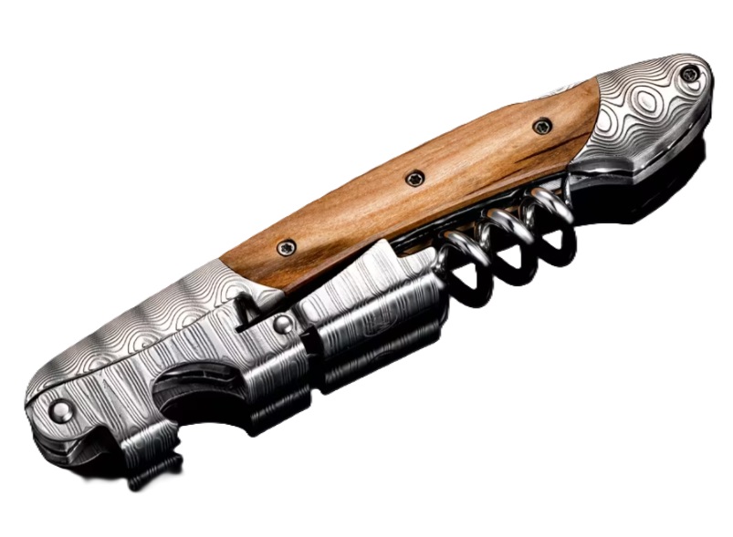 William Henry Hand-Forged Wine Opener And Corkscrew Eyrie Vinyard Pinot Vinewood